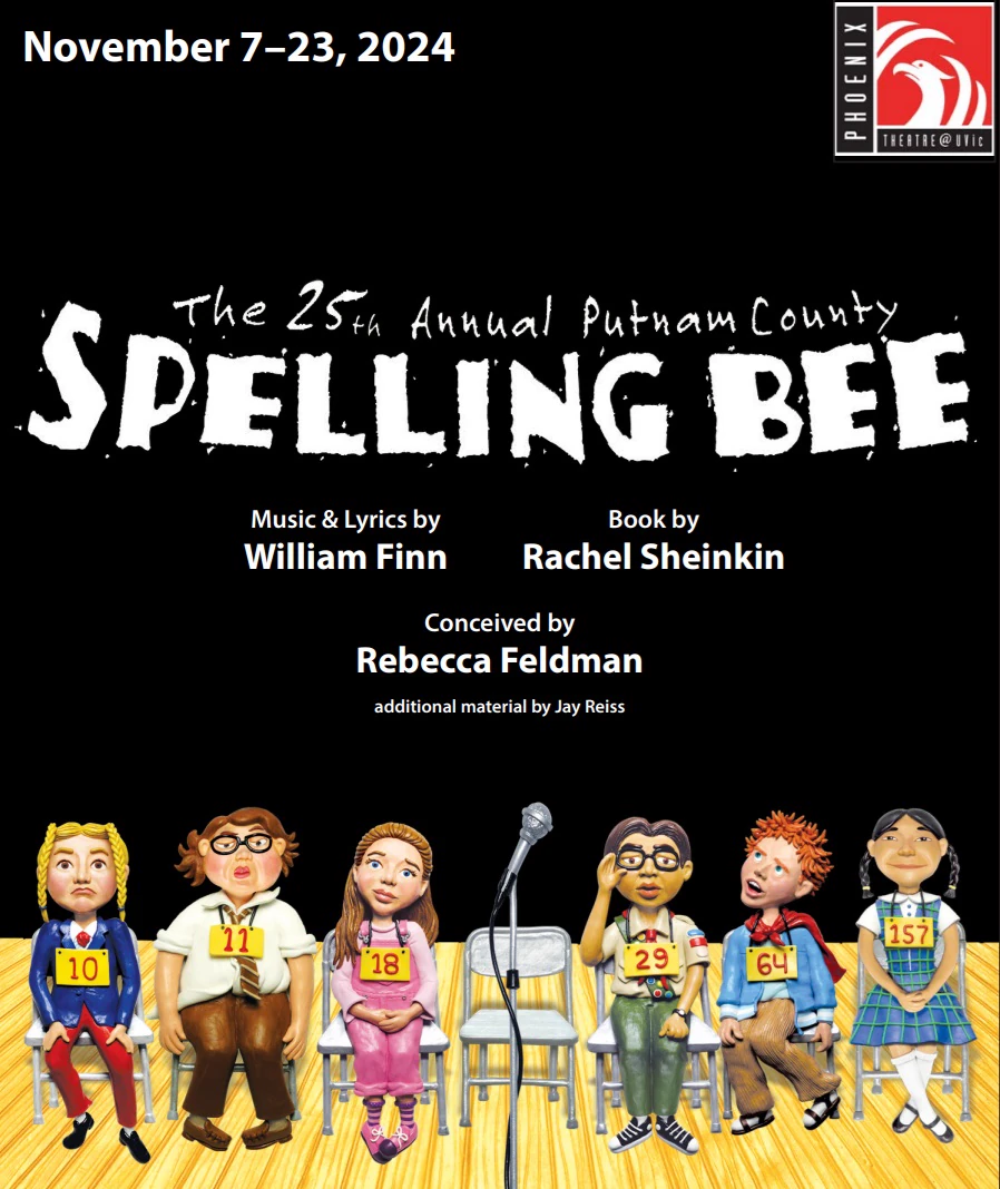 The 25th Annual Putnam County Spelling Bee production poster